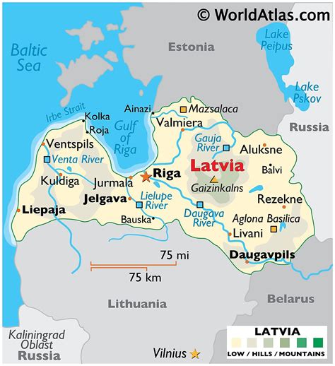 where is latvia located